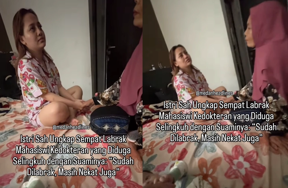 Sarah Wanda Nainggolan dikonfrontasi istri sah.